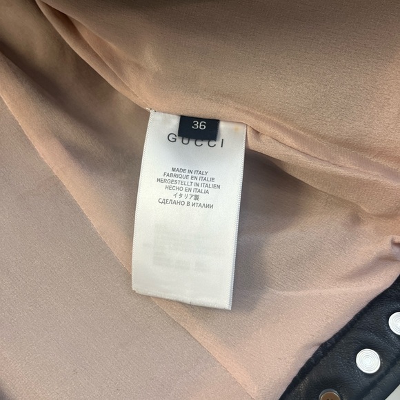 Gucci jacket (leather) - Picture 3 of 4